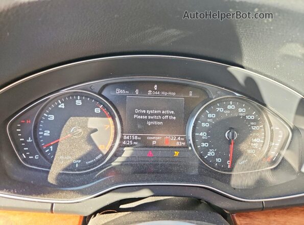 WA1AAAFY8M2054672 2021 AUDI Q5 White ხელსაწყოთა პანელის ხედი