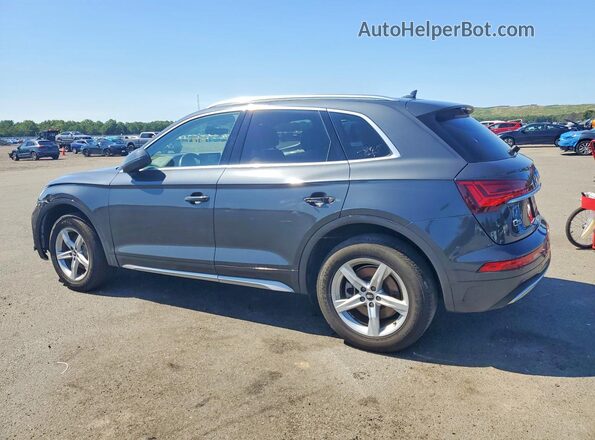 WA1AAAFY9M2100932 2021 AUDI Q5 Gray Задня ліва чверть