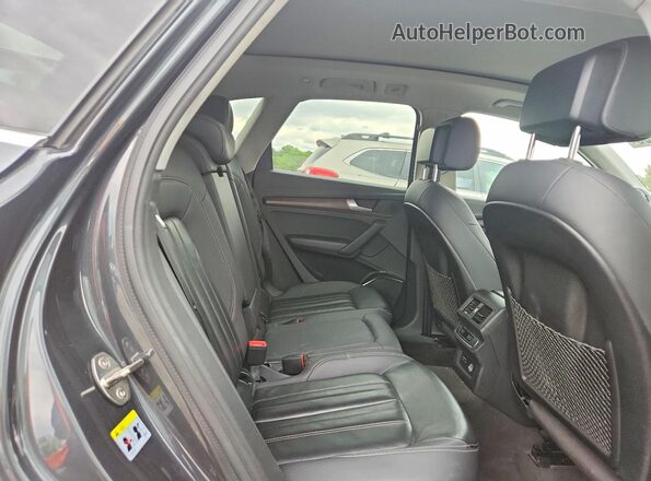 WA1AAAFYXM2003772 2021 AUDI Q5 Gray უკანა სალონის ხედი