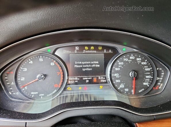 WA1AAAFYXM2005831 2021 AUDI Q5 White Vista del cuadro de instrumentos