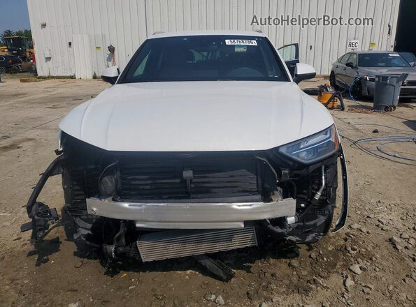WA1AAAFYXM2108165 2021 AUDI Q5 White Vista frontal