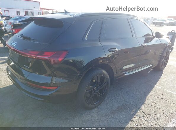 WA1AAAGE1MB010971 2021 AUDI E-TRON Черный Задняя правая четверть