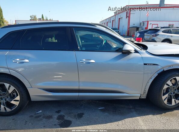 WA1AAAGE3MB039128 2021 AUDI E-TRON Silver Widok wnętrza 360 stopni