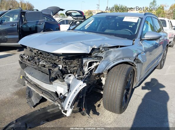 WA1AAAGE3MB039128 2021 AUDI E-TRON Silver Widok z przodu