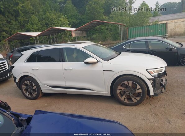 WA1AAAGE6MB008200 2021 AUDI E-TRON Белый Панорамный вид салона 360°