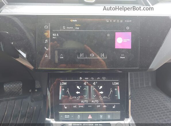 WA1AAAGE6MB008200 2021 AUDI E-TRON Белый 