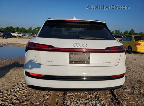 WA1AAAGE6NB012586 2022 AUDI E-TRON White Widok z tyłu