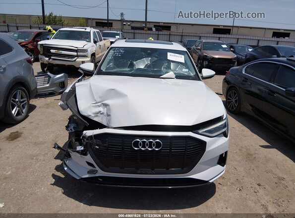 WA1AAAGE9MB007848 2021 AUDI E-TRON Белый Вид щитка приборов