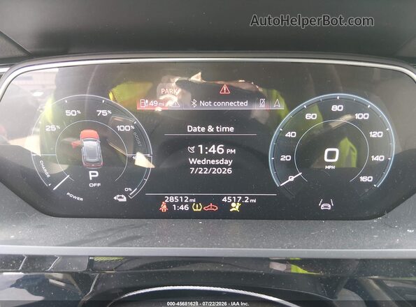 WA1AAAGE9MB007848 2021 AUDI E-TRON Белый Вид задних сидений