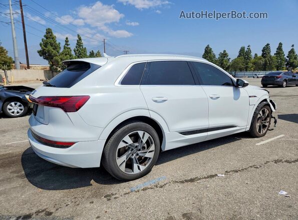 WA1AAAGE9NB024506 2022 AUDI E-TRON White Trasero derecho