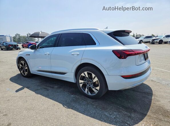 WA1AAAGE9NB024506 2022 AUDI E-TRON White Trasero izquierdo