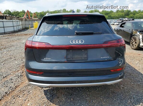 WA1AAAGEXMB015215 2021 AUDI E-TRON Gray Вид ззаду