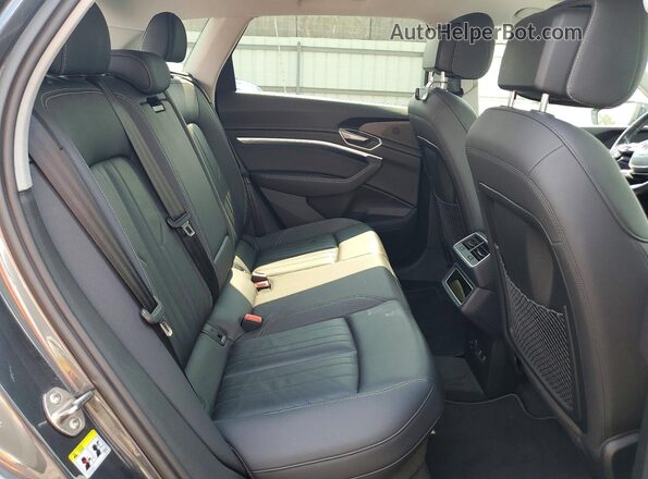 WA1AAAGEXMB015215 2021 AUDI E-TRON Gray Вид задньої частини салону