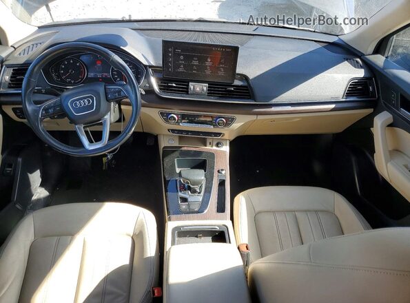 WA1ABAFY3N2105333 2022 AUDI Q5 Черный Вид панели приборов