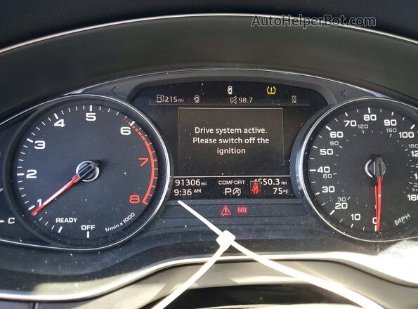 WA1ABAFY3N2105333 2022 AUDI Q5 Черный Вид щитка приборов