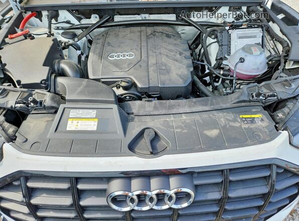 WA1ABAFY3S2038020 2025 AUDI Q5 White Engine compartment view