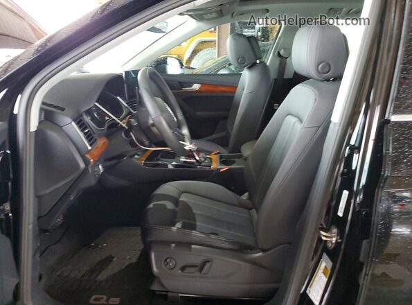 WA1ABAFY4P2048238 2023 AUDI Q5 Black Widok wnętrza z przodu