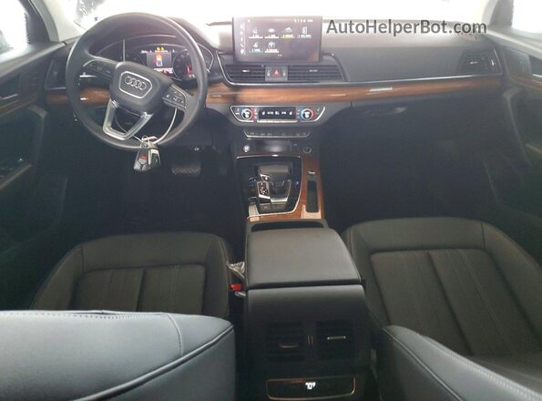 WA1ABAFY4P2048238 2023 AUDI Q5 Black Widok deski rozdzielczej