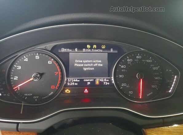 WA1ABAFY4P2048238 2023 AUDI Q5 Black Widok zestawu wskaźników
