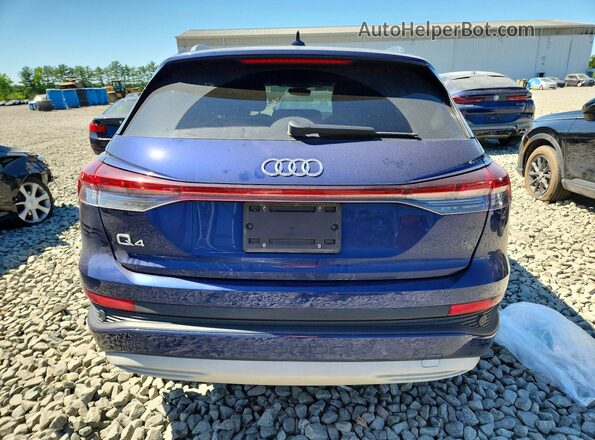 WA1ACBFZ2PP050004 2023 AUDI Q4 Blue Widok z tyłu