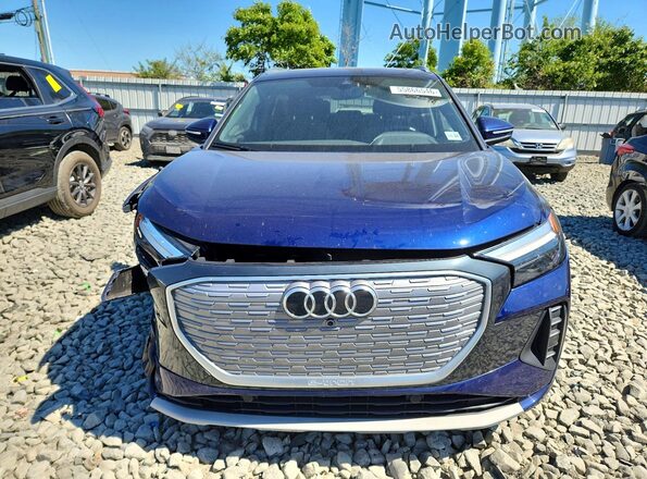 WA1ACBFZ2PP050004 2023 AUDI Q4 Blue Widok z przodu