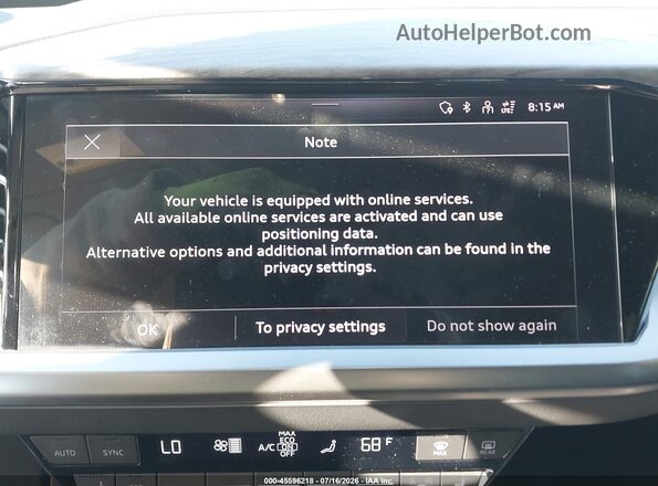 WA1ACBFZ7PP057708 2023 AUDI Q4 Gray 