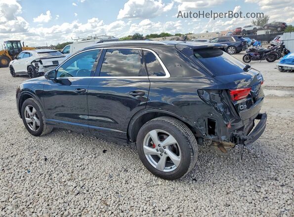 WA1AECF30L1026244 2020 AUDI Q3 Black უკანა მარცხენა