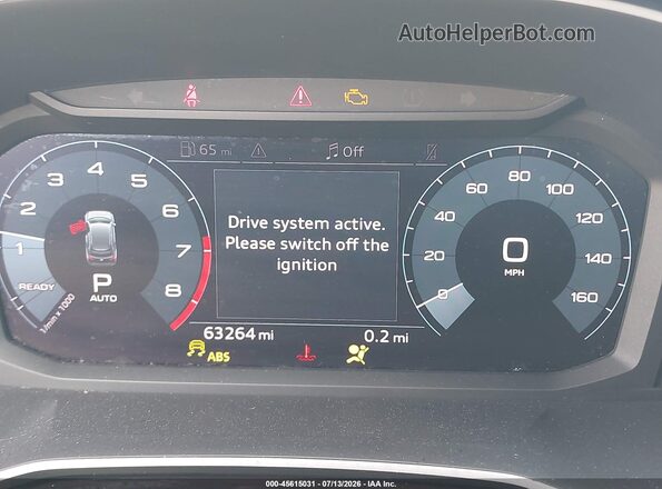 WA1AECF30L1093930 2020 AUDI Q3 Black უკანა სავარძლების ხედი