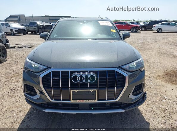 WA1AECF30L1125145 2020 AUDI Q3 Gray Widok zestawu wskaźników