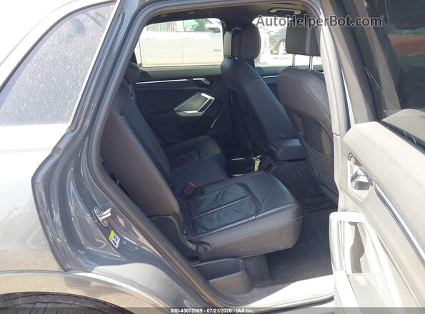 WA1AECF30L1125145 2020 AUDI Q3 Gray Widok naklejki z numerem VIN
