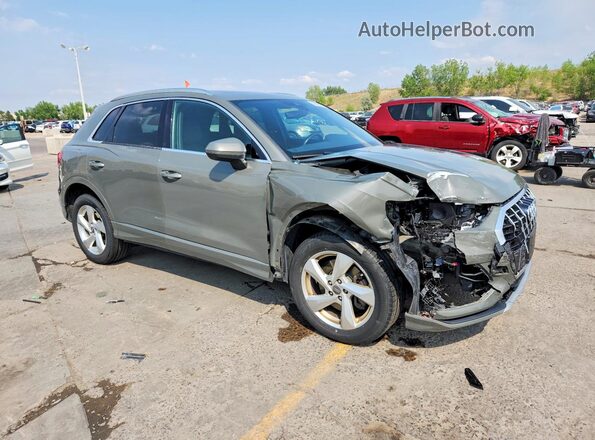 WA1AECF31L1053727 2020 AUDI Q3 Gray Przód prawy