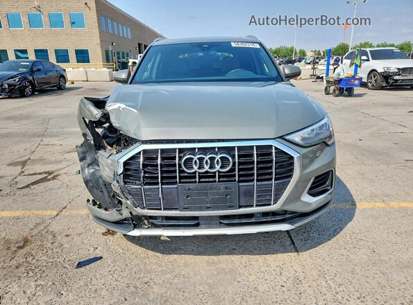 WA1AECF31L1053727 2020 AUDI Q3 Gray Widok z przodu