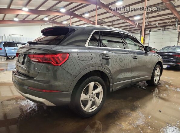 WA1AECF32L1088423 2020 AUDI Q3 Gray Հետևի աջ