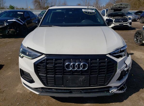 WA1AECF32P1039485 2023 AUDI Q3 White Front view