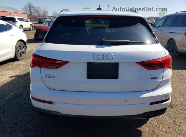 WA1AECF32P1039485 2023 AUDI Q3 White Rear view