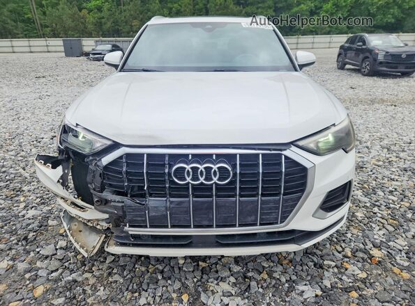 WA1AECF33L1077141 2020 AUDI Q3 White Դիմացի տեսք