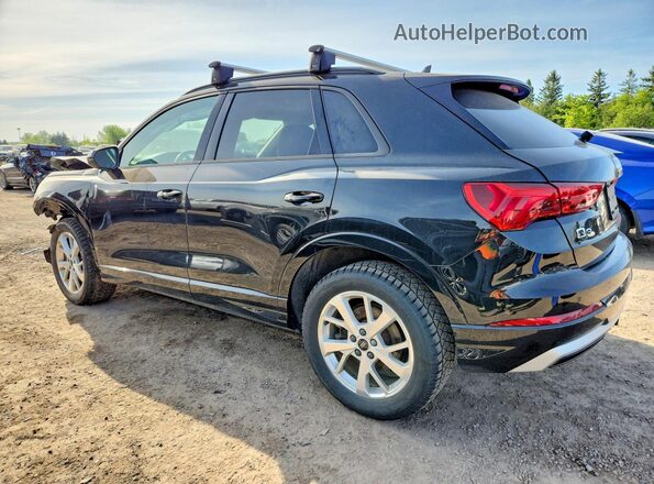 WA1AECF33N1009781 2022 AUDI Q3 Black Trasero izquierdo