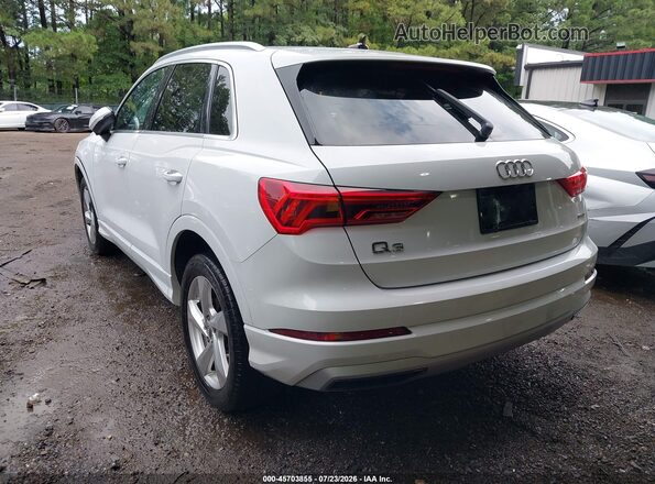 WA1AECF36L1053979 2020 AUDI Q3 White Задня ліва чверть