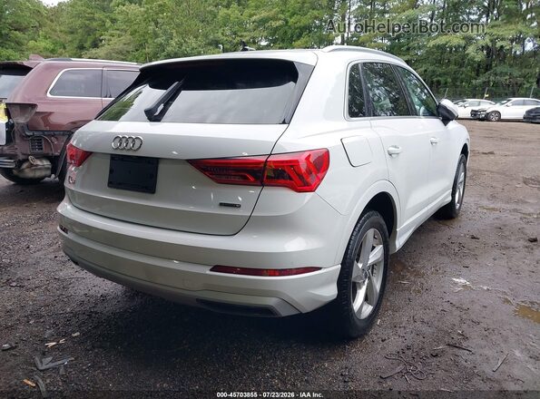 WA1AECF36L1053979 2020 AUDI Q3 White Задня права чверть