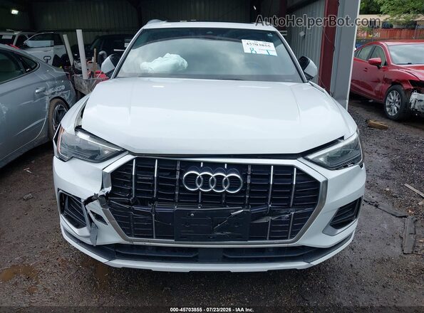 WA1AECF36L1053979 2020 AUDI Q3 White Вид щитка приладів