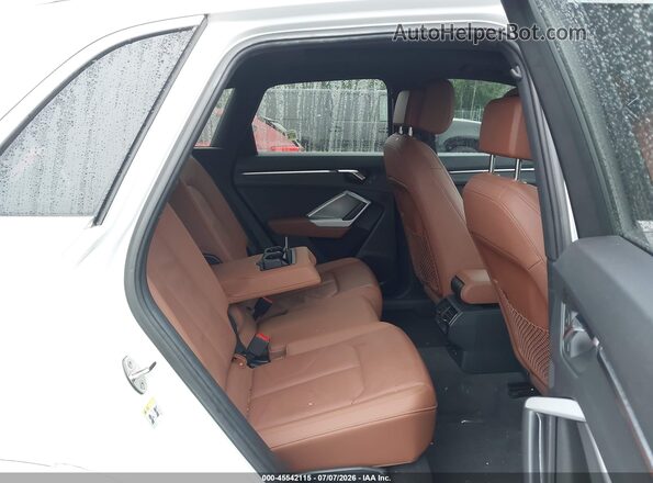 WA1AECF38L1003407 2020 AUDI Q3 White Вид наклейки з VIN-кодом
