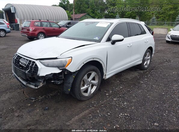 WA1AECF38L1003407 2020 AUDI Q3 White Передня ліва чверть