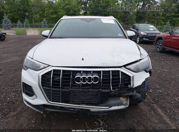 WA1AECF38L1003407 2020 AUDI Q3 White Вид щитка приладів