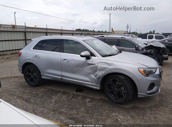WA1AECF39L1077080 2020 AUDI Q3 Silver Սալոնի հետևի տեսք