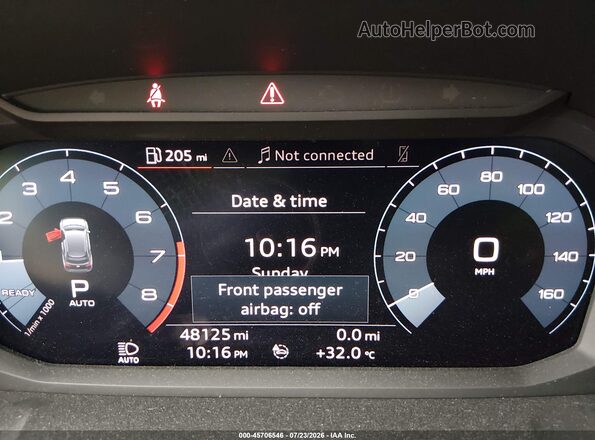 WA1AECF39L1077080 2020 AUDI Q3 Silver 