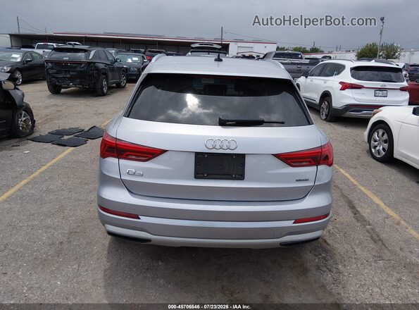 WA1AECF39L1077080 2020 AUDI Q3 Silver 
