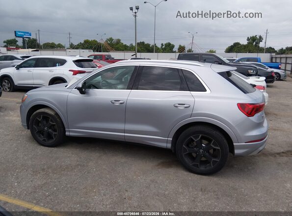WA1AECF39L1077080 2020 AUDI Q3 Silver Սալոնի 360 աստիճան տեսք