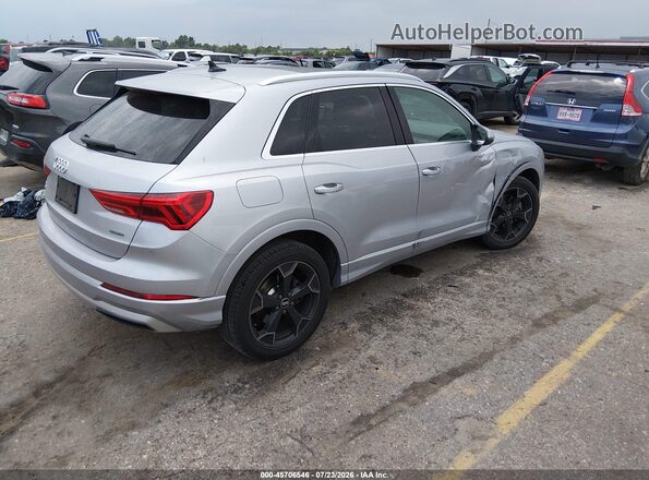 WA1AECF39L1077080 2020 AUDI Q3 Silver Հետևի աջ