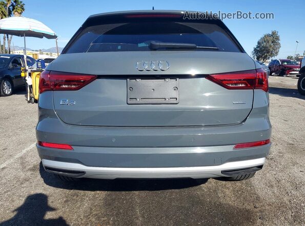 WA1AECF3XL1111530 2020 AUDI Q3 Gray უკანა ხედი