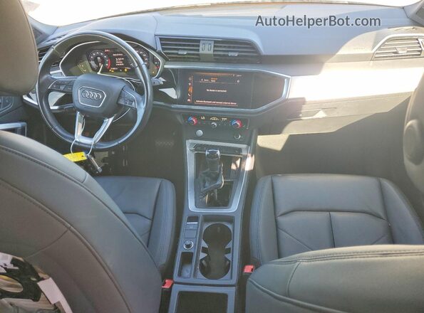 WA1AECF3XL1111530 2020 AUDI Q3 Gray წინა პანელის ხედი